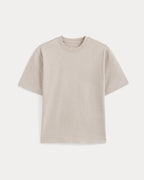 KumsFashions Archive Relaxed-Fit Cotton Crew | Heathered Oatmeal
