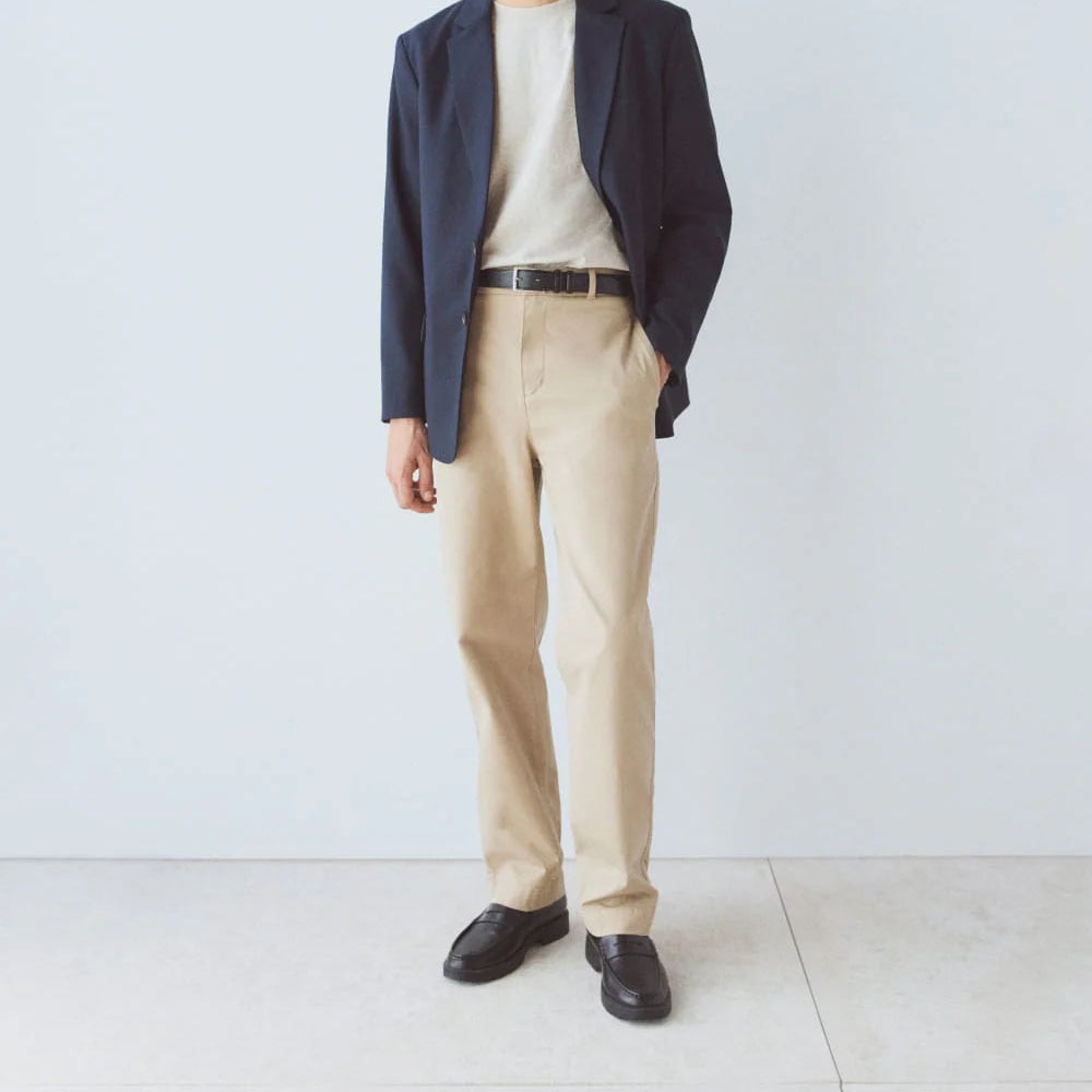 KumsFashions Archive Relaxed-Fit Cotton Crew | Heathered Oatmeal