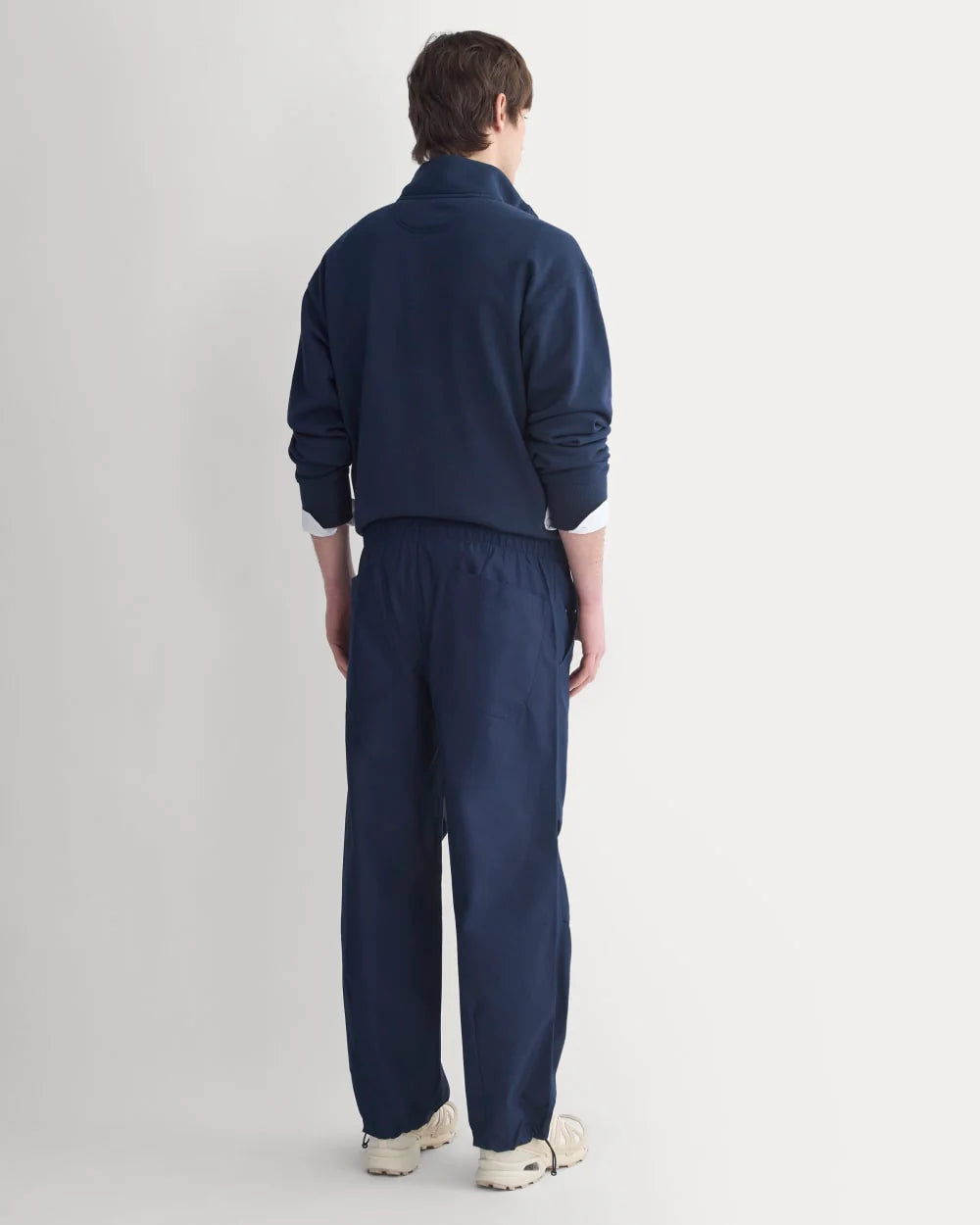 KumsFashions Baggy Parachute Pant – Deep Navy