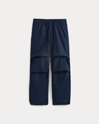 KumsFashions Baggy Parachute Pant – Deep Navy