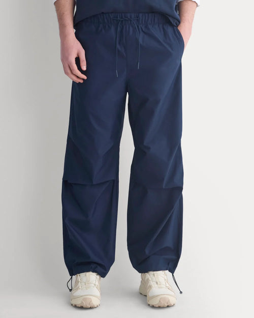 KumsFashions Baggy Parachute Pant – Deep Navy