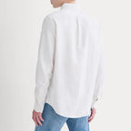 KumsFashions Classic Oxford Shirt | White | Standard Fit
