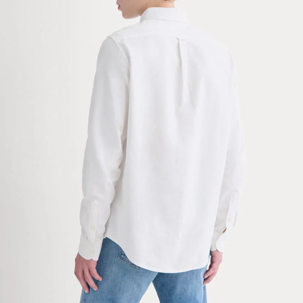 KumsFashions Classic Oxford Shirt | White | Standard Fit