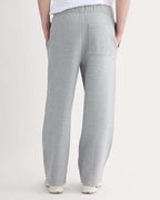 KumsFashions Luxe Fleece Pleated Sweatpant – Vintage Heather Grey