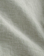 KumsFashions Men's Classic Linen Shirt – Elm Gingham