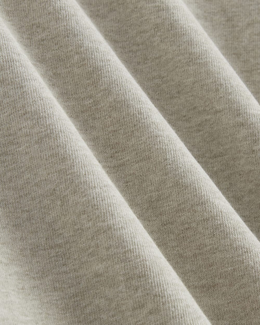 KumsFashions Premium Weight Pocket Tee – Heather Oatmeal