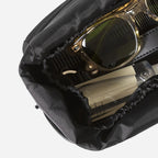 KumsFashions KumsTravel Catch-All Case – Black Recycled Polyester Organizer