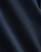 KumsFashions Washed Poplin Shirt - Navy Blue Organic Cotton Relaxed Fit
