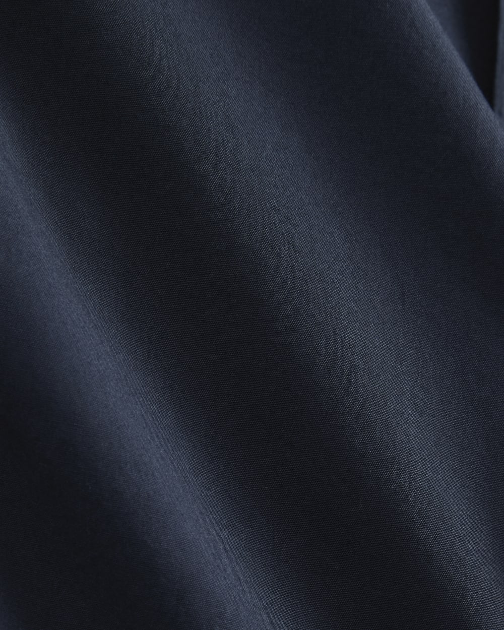 KumsFashions Washed Poplin Shirt - Navy Blue Organic Cotton Relaxed Fit