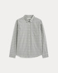 KumsFashions Washed Poplin Shirt | Skywriting Blue Multi