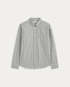 KumsFashions Washed Poplin Shirt | Skywriting Blue Multi